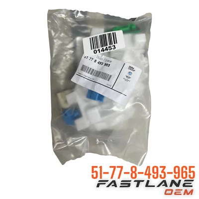 2018-2018 BMW 330I/330E/M340I SET OF RETAINING ELEMENTS NEW OEM 51-77-8-493-965 - Image 1 of 4
