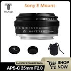 Ttartisan 25Mm F2 Wide Angle Aps-C Lens For Sony E Mount Cameras A7r A7iii A7rii