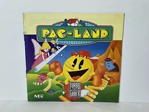 NO GAME - Pac-Land Pac Land (TurboGrafx-16, 1989) Authentic Manual Only - Picture 1 of 10
