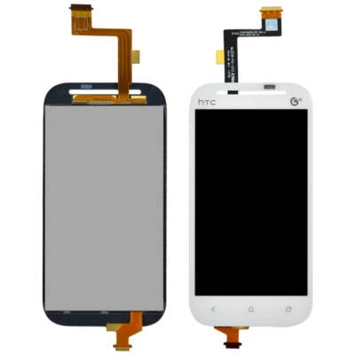 NEW HTC OEM LCD Touch Screen Digitizer Assembly for ONE SV ST T528T T5326H WHITE - Image 1 of 4