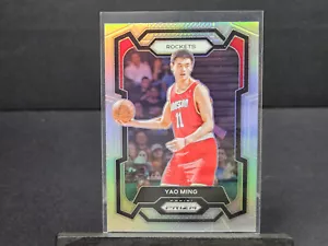 2023-24 Panini Prizm YAO MING RIFRATTORE ARGENTO #199 Houston Rockets - Foto 1 di 1