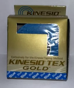 NUEVO EN CAJA KINESIO TEX DORADO azul (2 pulgadas X 16,4 pies) GKT 45024 - Imagen 1 de 4