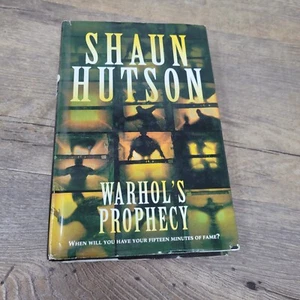 Warhol's Prophecy Hardback By Shaun Hutson - Bild 1 von 3