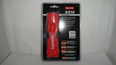 Supreme Pelican New 3310 Flashlight Red SS19 - Image 1 of 4