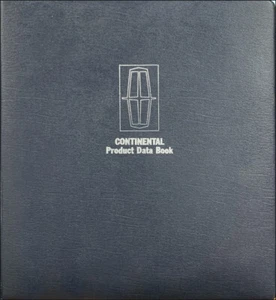 1971 Lincoln Data Book Dealer Showroom Album Continental and Mark III Facts - Picture 1 of 2