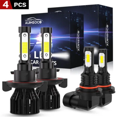 Faro LED bombillas altas/bajas + luz antiniebla para camioneta Ford F-250 Super Duty 2009-2021 Foto 1 de 4