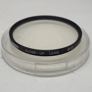 Genuine Sigma 72mm Close Up Attachment Lens filter for SLR Camera Lens etc - Picture 1 of 3