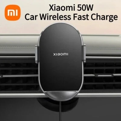 Xiaomi 50W Qi Car Wireless Charger Infrared Sensor Phone Holder Fast Charging AU Foto 1 de 4