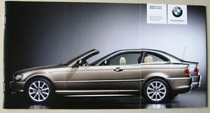 Dépliant BMW 3er E46 Édition Sport Lifestyle Exclusive Coupé Cabriolet Mj 2005 - Bild 1 von 1