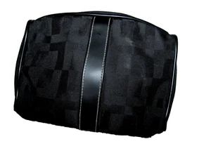 COSMETIC BAG black 7 x 5 x 2.5" (blk4 ) - Picture 1 of 3