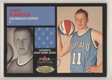2003-04 Fleer Tradition Throwback Threads Jersey Chris Kaman #TT-CK Rookie RC
