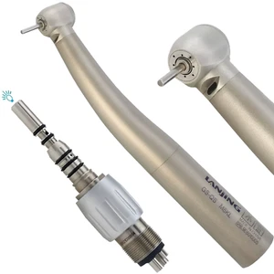 LANJING Dental Handstück High Speed Glasfaser LED Turbine 4 Loch Kupplung KaVo - Bild 1 von 17