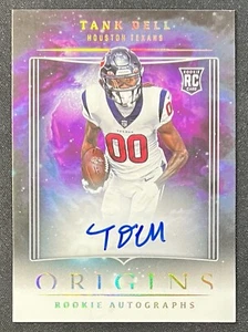 Tank Dell 2023 Panini Origins Football On Card Auto RC Texans - Picture 1 of 3
