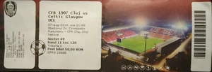 TICKET UEFA CL 2019/20 CFR Cluj - Celtic Glasgow - Picture 1 of 1