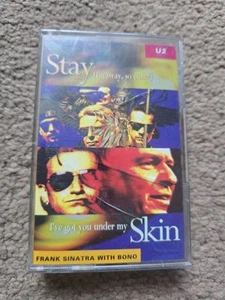 U2 Stay Faraway So Close Cassette Single.Bono.Frank Sinatra. Zooropa. Tape. Rare - Picture 1 of 8