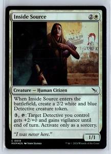 FOIL Inside Source Murders at Karlov Manor – MTG Magic the Gathering Card - Picture 1 of 6