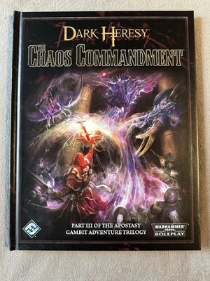Dark Heresy The Chaos Commandment Fantasy Flight Games RPG Warhammer 40k - Image 1 of 2