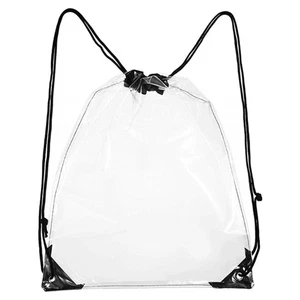 Bolsa de aseo impermeable Fitness viaje almacenamiento transparente abierta pequeña - Imagen 1 de 12