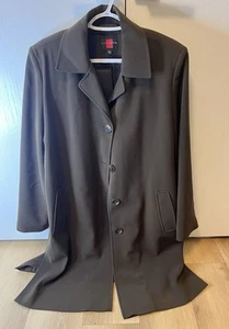 Gallery Chocolate Brown Coat Men’s Size L - Picture 1 of 4