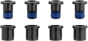 Race Face Chainring Bolt Pack Set of 4 12.5mm Bolt/Nut Black - Picture 1 of 1