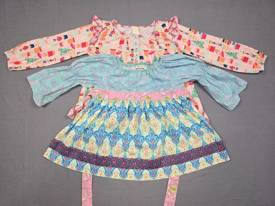 Lote Matilda Jane Niñas Manga Larga Volantes Dobladillo Talla 6 Foto 1 de 4