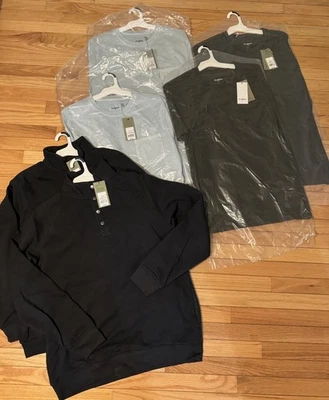 Lote de 6 - $130 Camisa Goodfellow Para Hombre Grande Azul Gris Algodón Regalo de Navidad Papá Foto 1 de 4