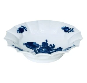 Antica decalcomania Royal Copenhagen FIORI BLU #351 10 composte piatto caramelle 6 3/4" - Foto 1 di 8