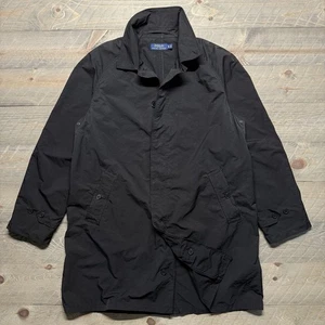 Chaqueta Polo Ralph Lauren Para Hombre XL Abrigo Coche Ligero Negro Poliéster Nylon - Imagen 1 de 19