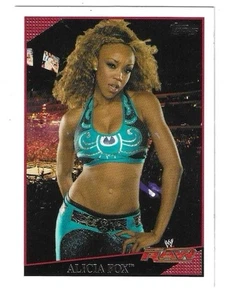 2009 TOPPS WWE ALICIA FOX RAW #50 - Picture 1 of 2