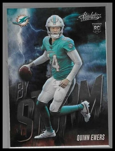 2025 Panini Quinn Ewers Miami Dolphins Quarterback Rookie 2 card Lot By Storm - Picture 1 of 4