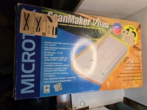 Microtek ScanMaker V6UPL Flatbed Scanner - Picture 1 of 8
