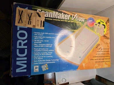 Microtek ScanMaker V6UPL Flatbed Scanner - Image 1 of 4