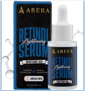 Abera Men Retinol Serum, Anti-Aging Serum für Gesicht, reduziert dunkle Flecken, Melasma - Bild 1 von 8