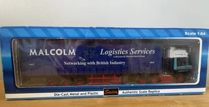 Saico 1:64 Malcolm Logistics 3125 Diecast Model Lorry - Picture 1 of 3