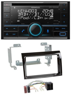 Kenwood CD 2DIN DAB USB MP3 Bluetooth Autoradio für Fiat Ducato 2006-2011 Citroe - Bild 1 von 4