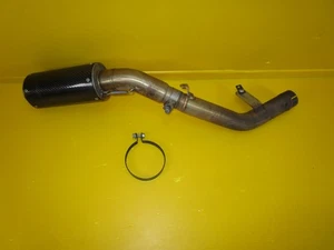 11-25 2011-2025 SUZUKI GSXR 600 750 CARBON EXHAUST MUFFLER SLIPON PIPE SILENCER - Picture 1 of 7