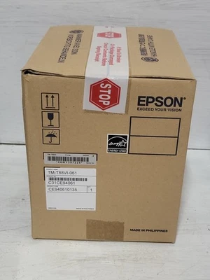EPSON TM-T88VI-061 Point of Sale Receipt Printer C31CE94061 New Open Box - Image 1 of 4