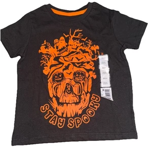 T-Shirt Jungen schwarz Gr. XS (5) Stay Spooky  - Bild 1 von 2