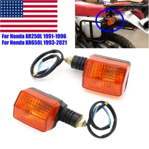 Front/Rear Turn Signals Indicators Light Lamp For HONDA XR 650L 1993-2021 XR650L - Picture 1 of 8