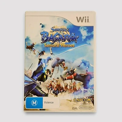 Sengoku Basara: Samurai Heroes Nintendo Wii PAL Game Wii U Compatible Free Post - Image 1 of 3