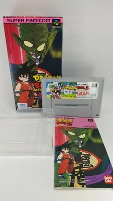 Dragon Ball Z Super Gokuden Totsugeki Hen SNES Boxed With Manual Japan Import  - Image 1 of 4