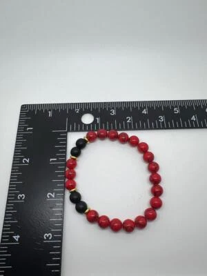 Pulseras Colección Moda Piedra Natural 8mm Cuerda Elástica Foto 1 de 4