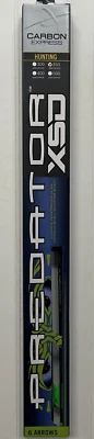 CARBON EXPRESS PREDATOR XSD .350 SPINE 6PK GREEN/WHITE) - Image 1 of 2