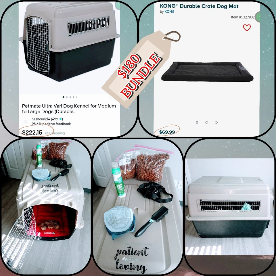 ✂️💲Petmate Ultra Vari Kennel for Large Dogs BUNDLE! - Image 1 of 1