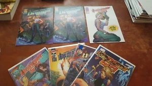DANGER GIRL PREVIEW x3  Image Comics 1997 Variant   NM/VF 7 comics total - Picture 1 of 12