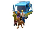 Scooby Doo Mystery Machine Van & Mystery Solving Crew Figures (see description)