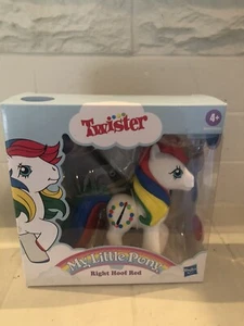 My Little Pony Right Hoof Red Twister Board Game Crossover NRFB NEW! - Picture 1 of 5