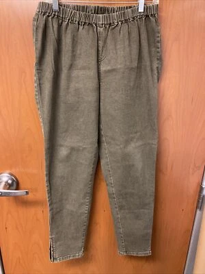 DG2 Diane Gilman Up-Lifter Pull-On Skinny Jean Basic Women's, size L  - Image 1 of 4