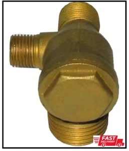 1/2 In. 90 Degree Left Check Valve | Air Compressor Heavy Duty Genuine Part - Picture 1 of 1