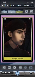 Topps Star Wars Digital Card Trader Tier 7 - Pink Wedge Antilles - S5 - Picture 1 of 1